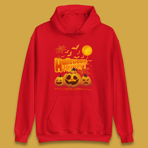 Happy Halloween Jack-o-lantern Horror Scary Monster Pumpkins Unisex Hoodie