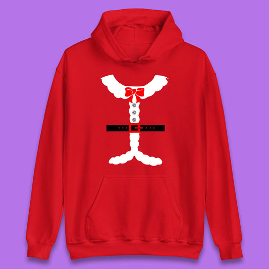 santa costume christmas hoodie