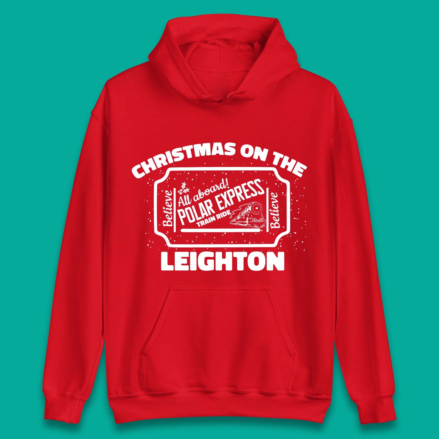 Polar Express Christmas Train Unisex Hoodie