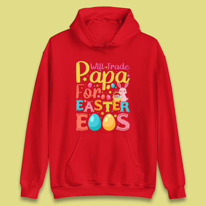 Papa For Easter Eggs Unisex Hoodie