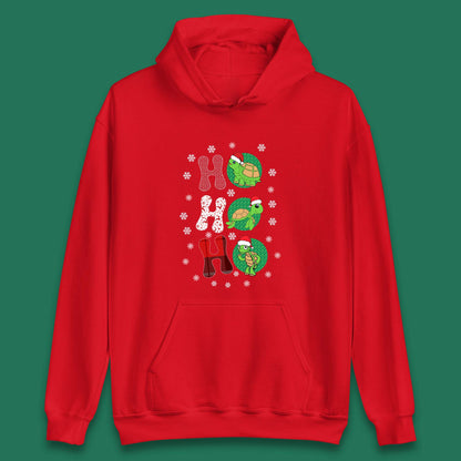 turtles santa hoodie