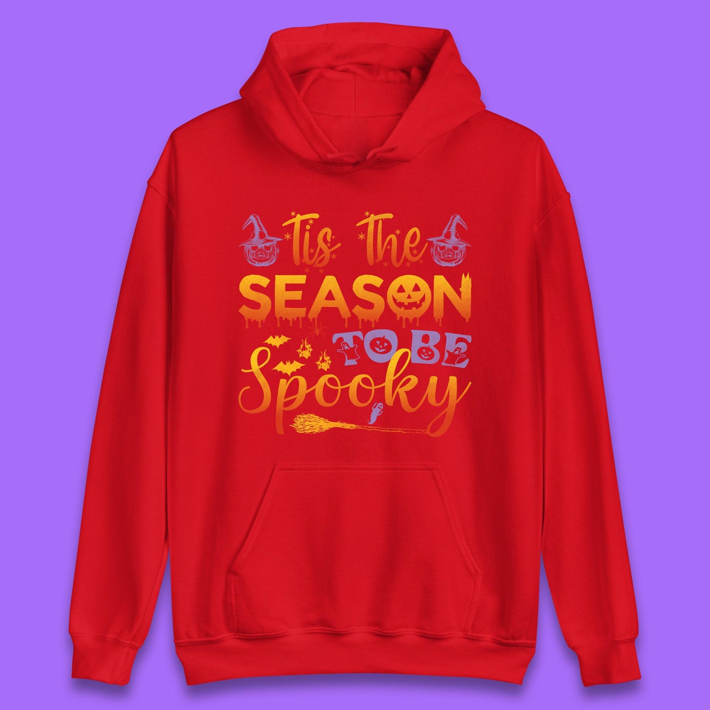 Tis The Season To Be Spooky Halloween Creepy Season Unisex Hoodie