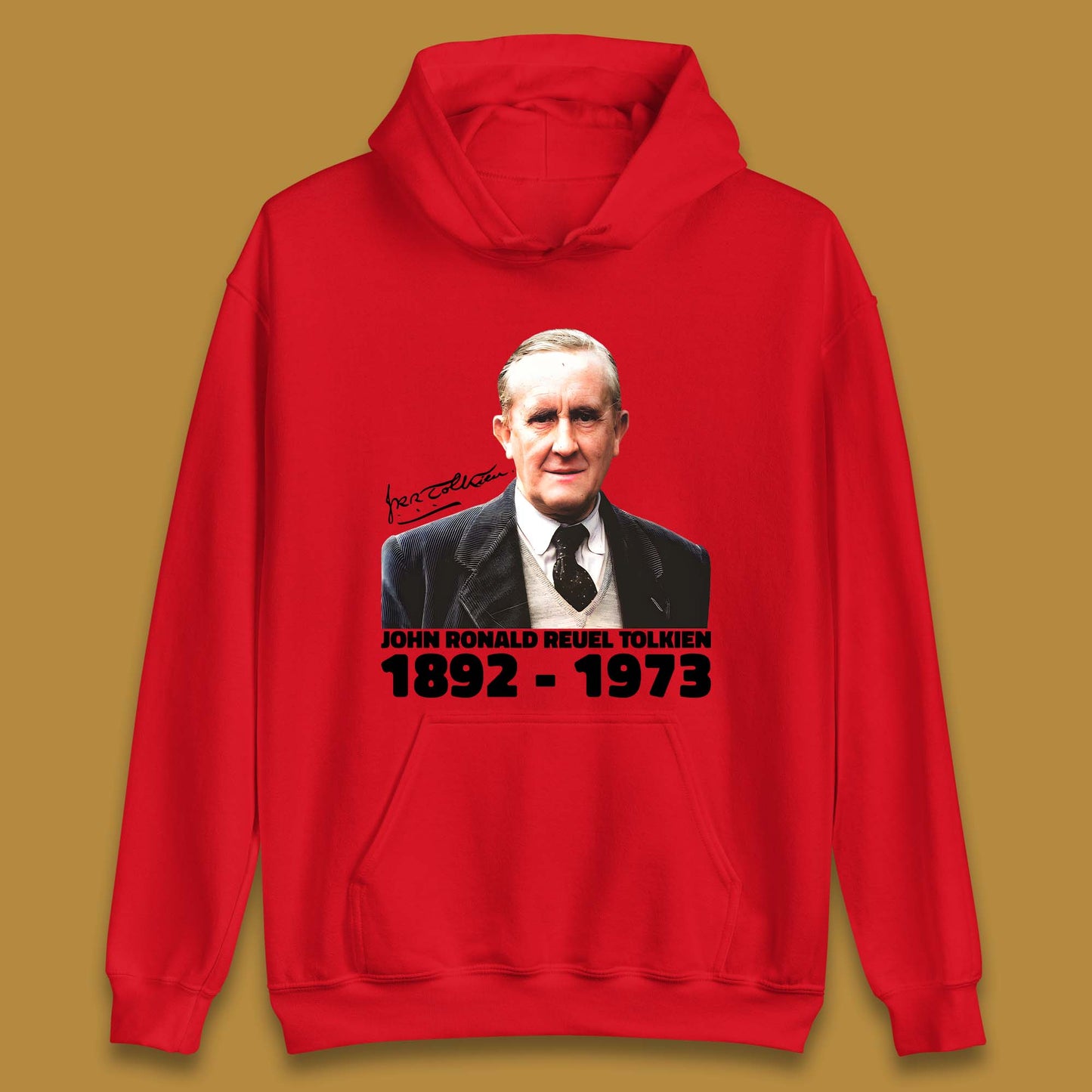 John Ronald Reuel Tolkien 1892-1973 Unisex Hoodie