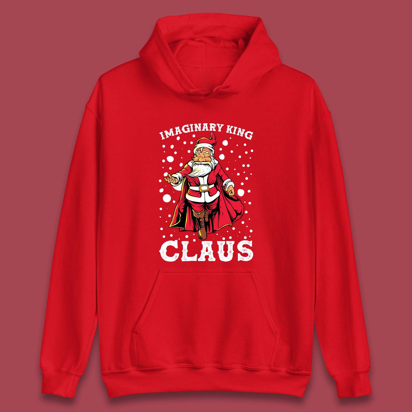 imaginary king santa christmas hoodie