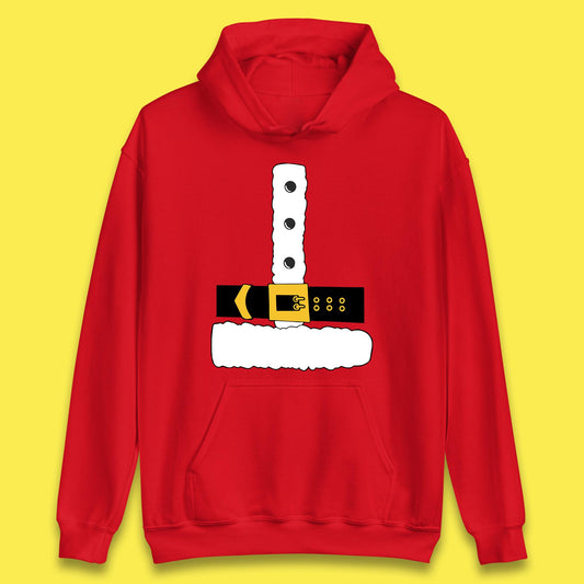 christmas santa claus costume hoodie