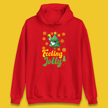 feeling jolly christmas beer hoodie