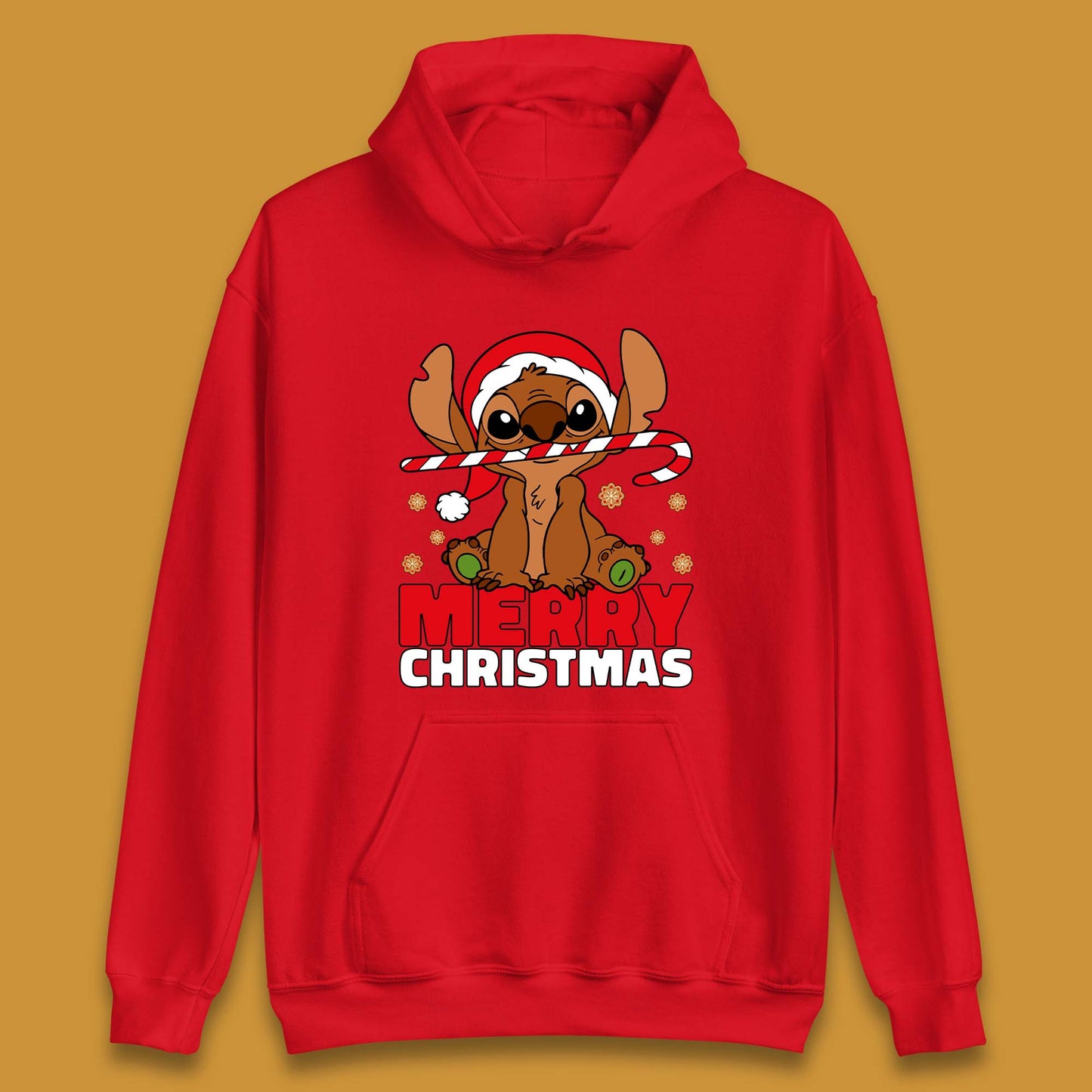 Gingerbread Stitch Christmas Unisex Hoodie