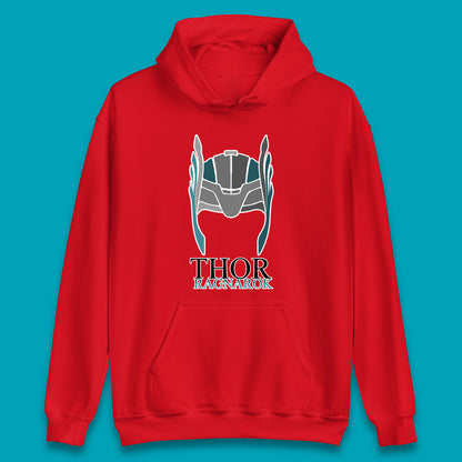 Thor Ragnarok Marvel Avenger Thor Helmet Superhero Movie Character Thor Helmet Ragnarok Unisex Hoodie