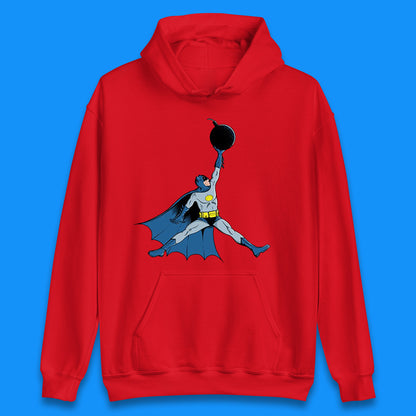 Superhero Batman Jordan Spoof DC Comics Action Adventure Movie Character Unisex Hoodie