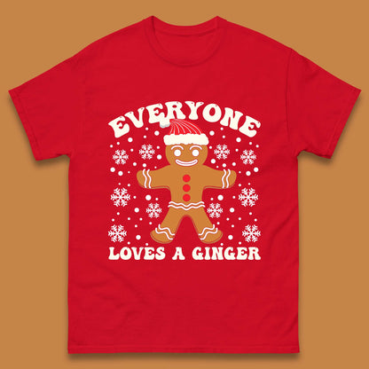 Gingerbread Christmas Mens T-Shirt