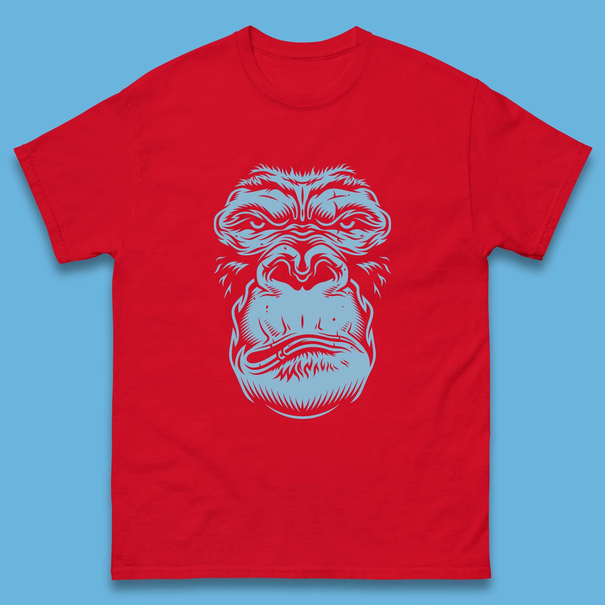 Gorilla Face T Shirt