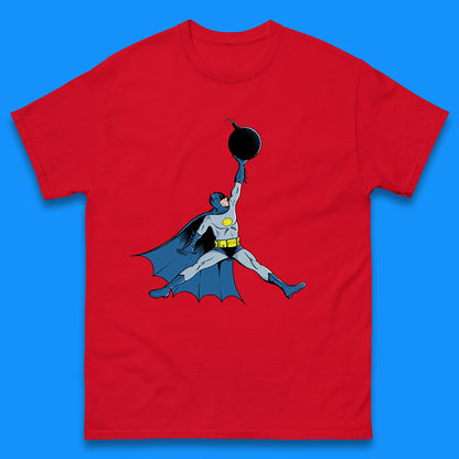 Superhero Batman Jordan Spoof DC Comics Action Adventure Movie Character Mens Tee Top