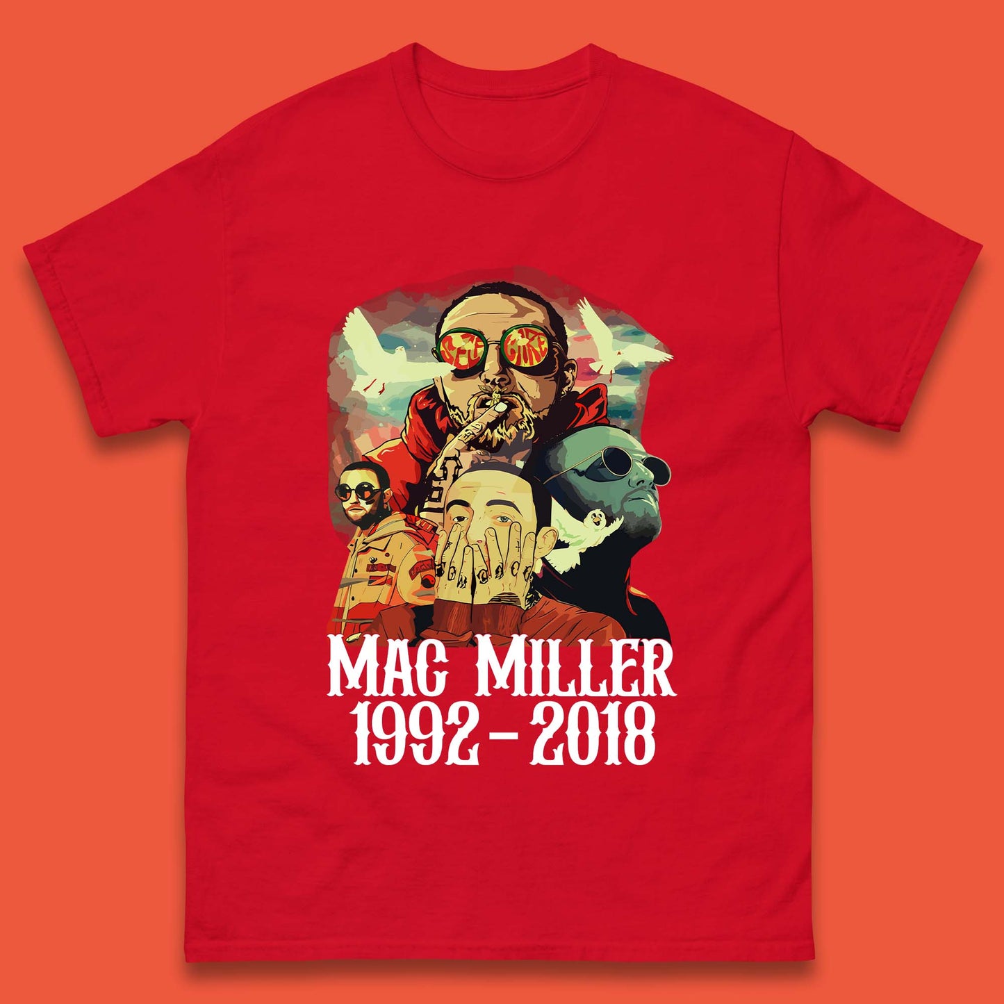 Mac Miller 1992-2018 Mens T-Shirt