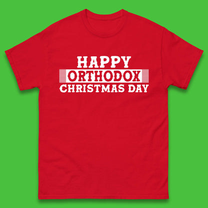 Orthodox Christmas Day Mens T-Shirt