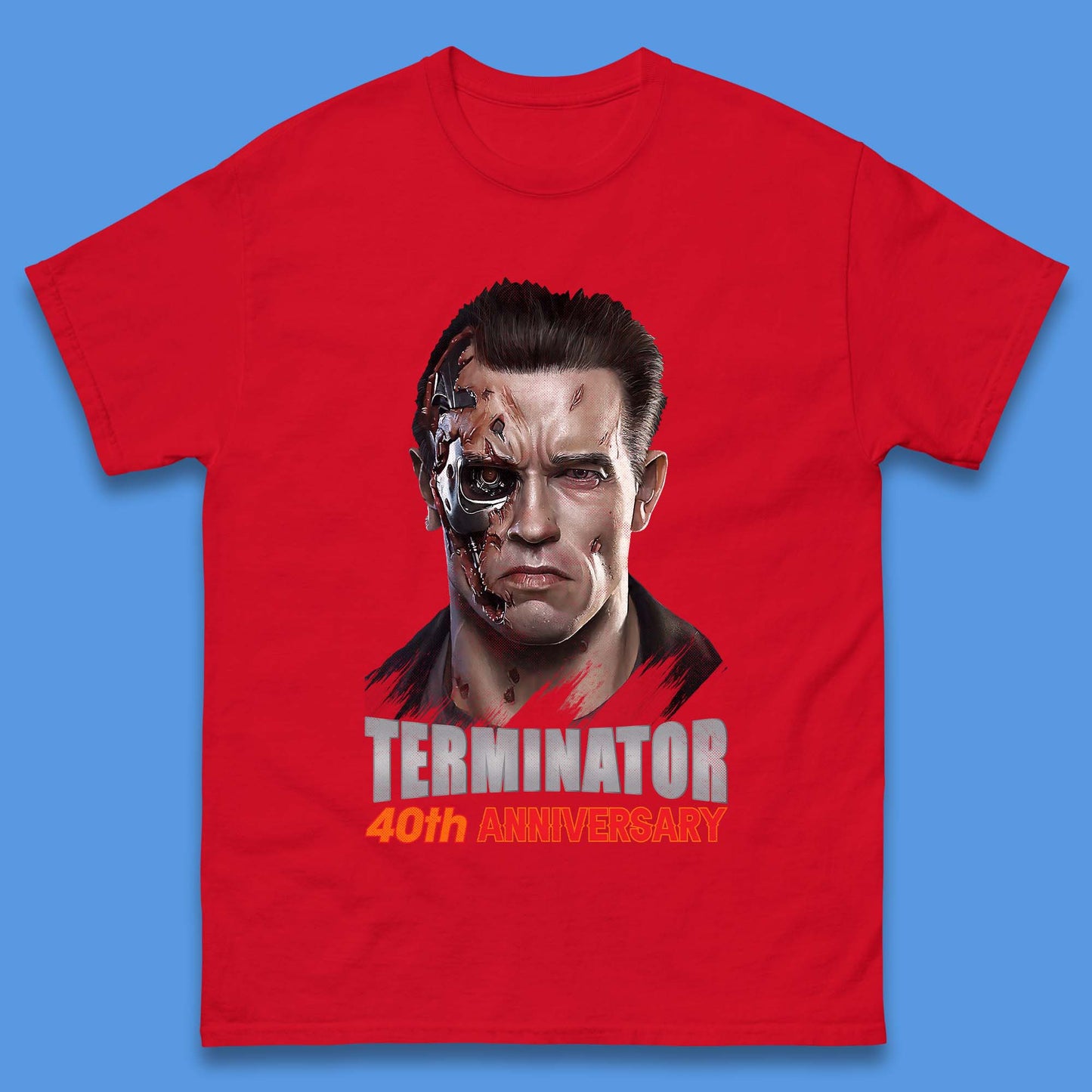 Terminator 40th Anniversary Mens T-Shirt