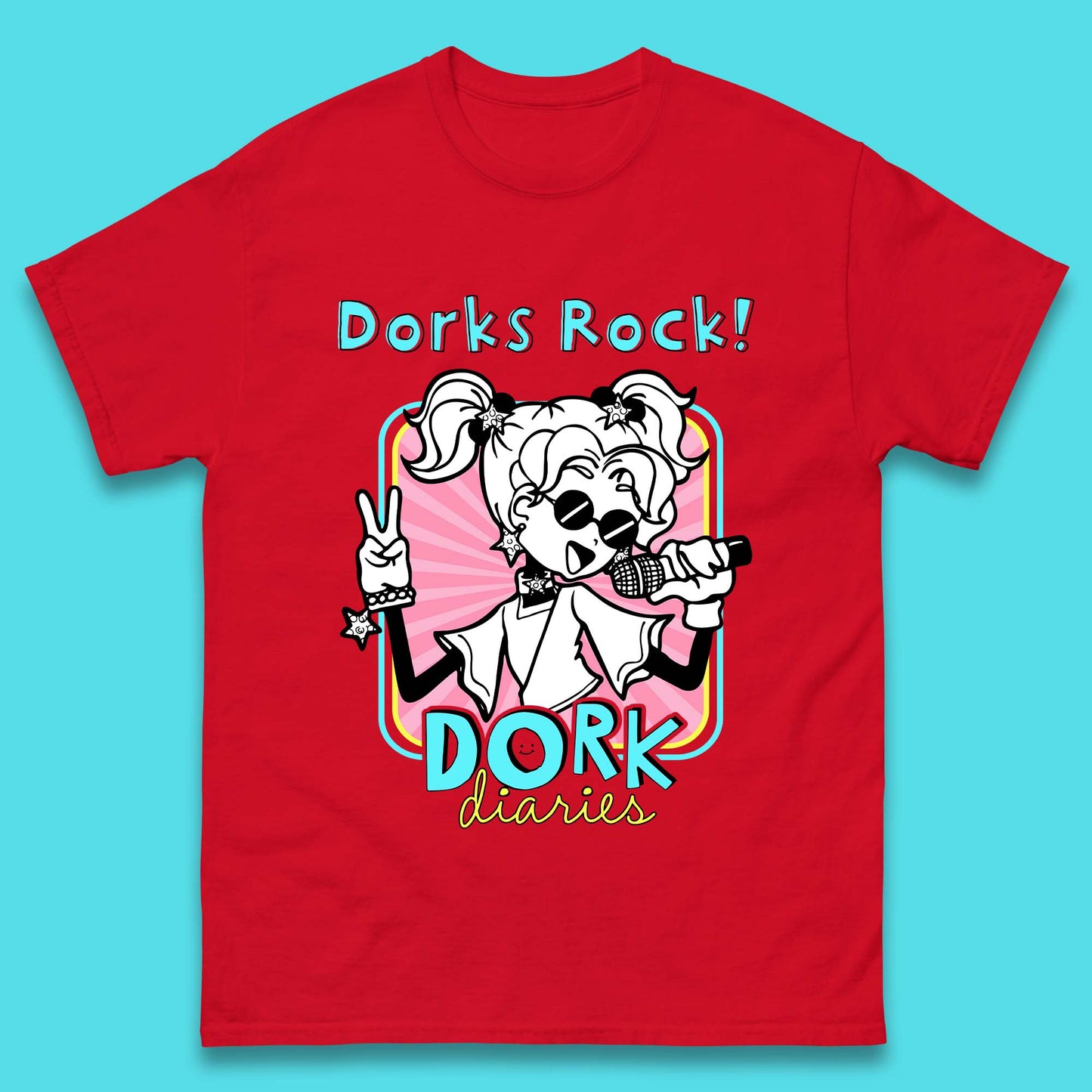 Dorks Rock Dork Diaries Mens T-Shirt