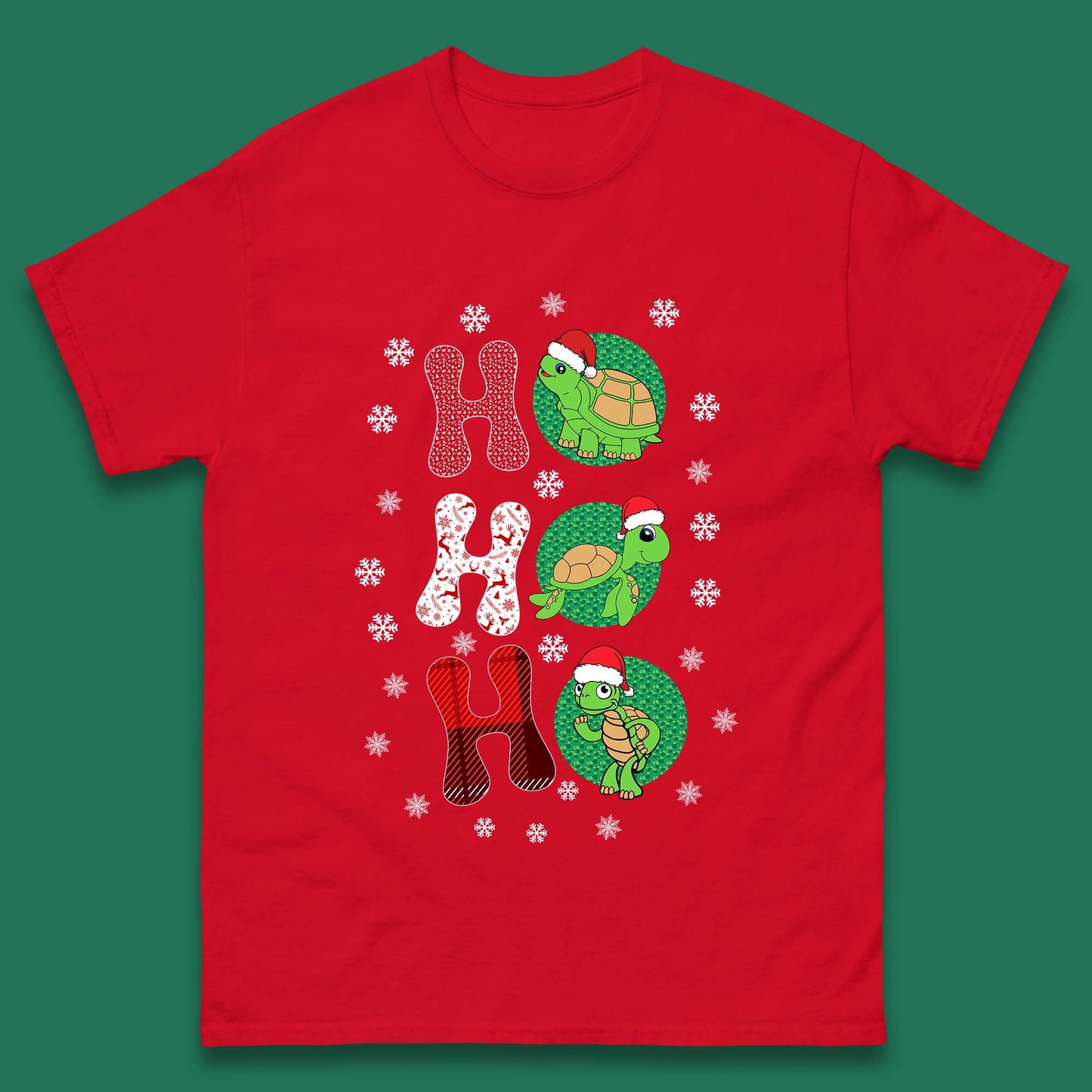 turtles santa t shirt