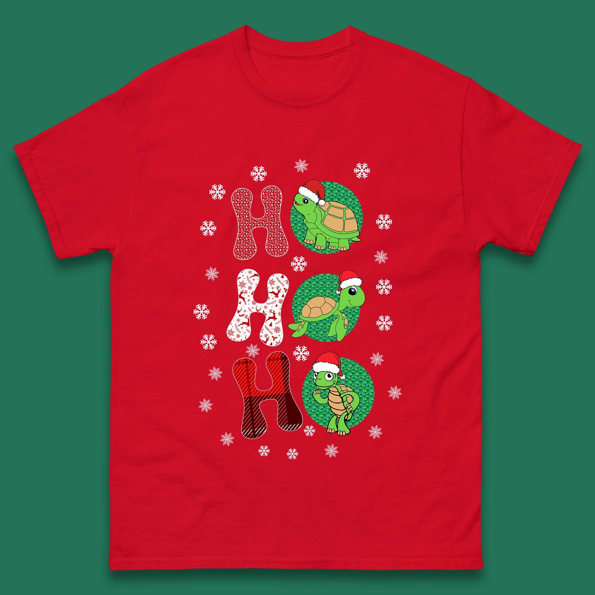 turtles santa t shirt