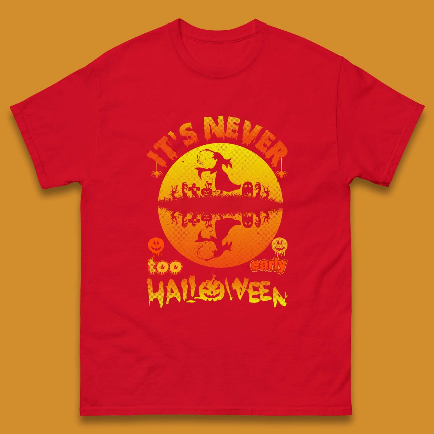 Witch on Broomstick T Shirt