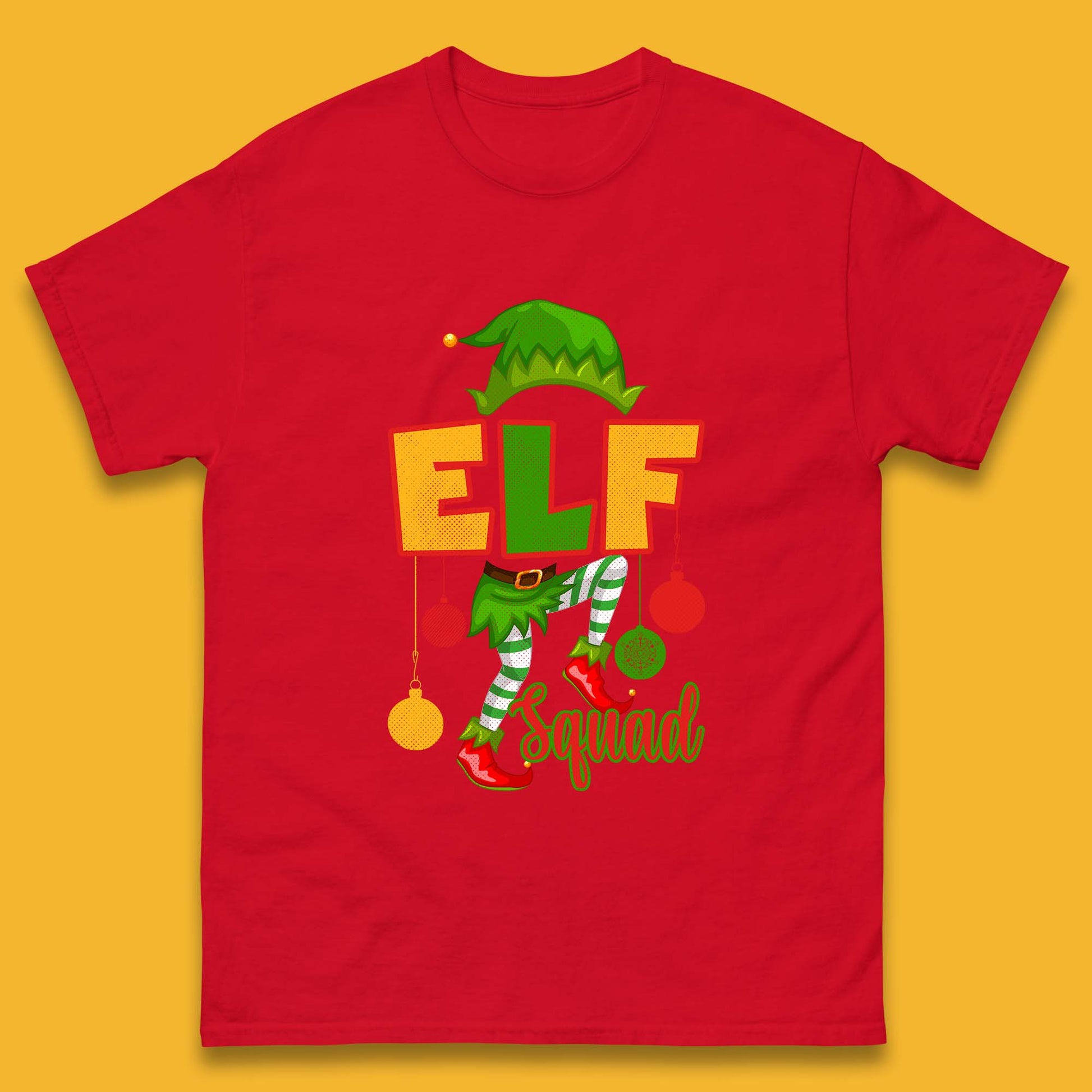elf squad christmas t shirt