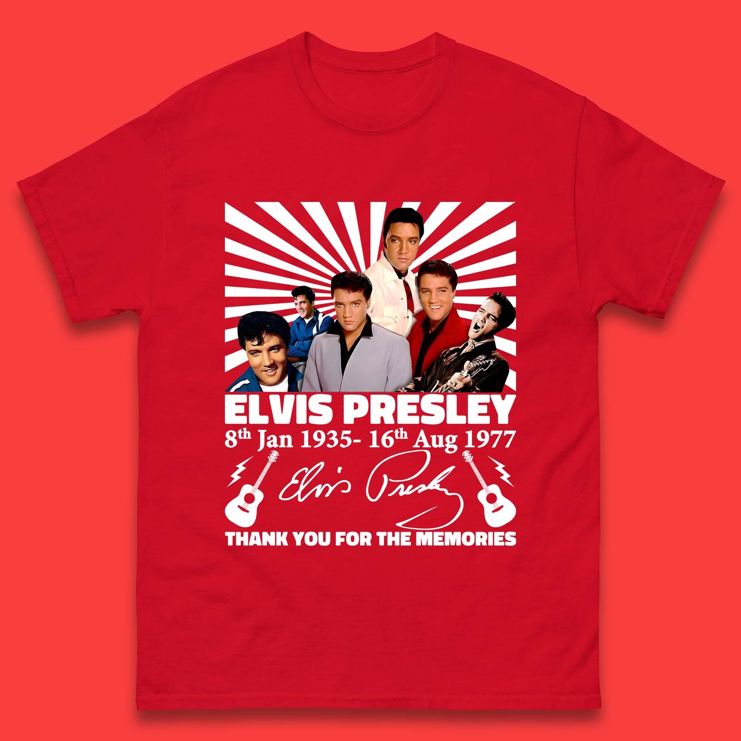 Elvis Presley T Shirt Vintage