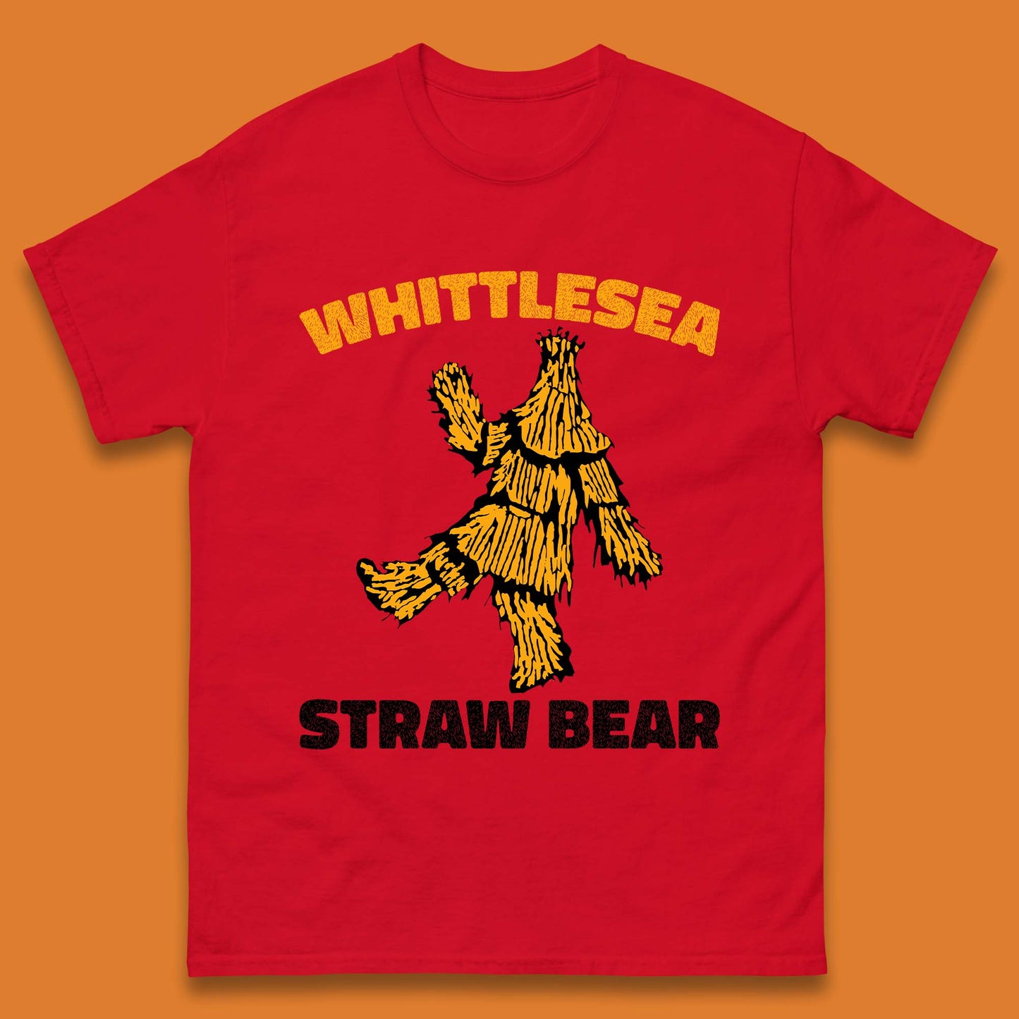 Whittlesea Straw Bear Mens T-Shirt
