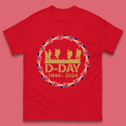 D-Day 1944-2024 Mens T-Shirt