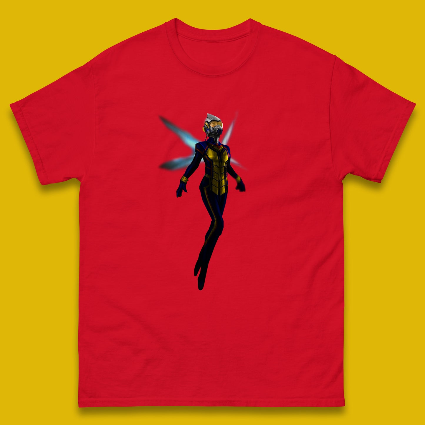 Marvel The Wasp Ant-Man Hank Pym Ghost Hope Pym Superhero Fictional Avengers Movie Character  Mens Tee Top