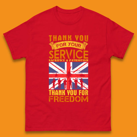 Thank You For Your Service Mens T-Shirt