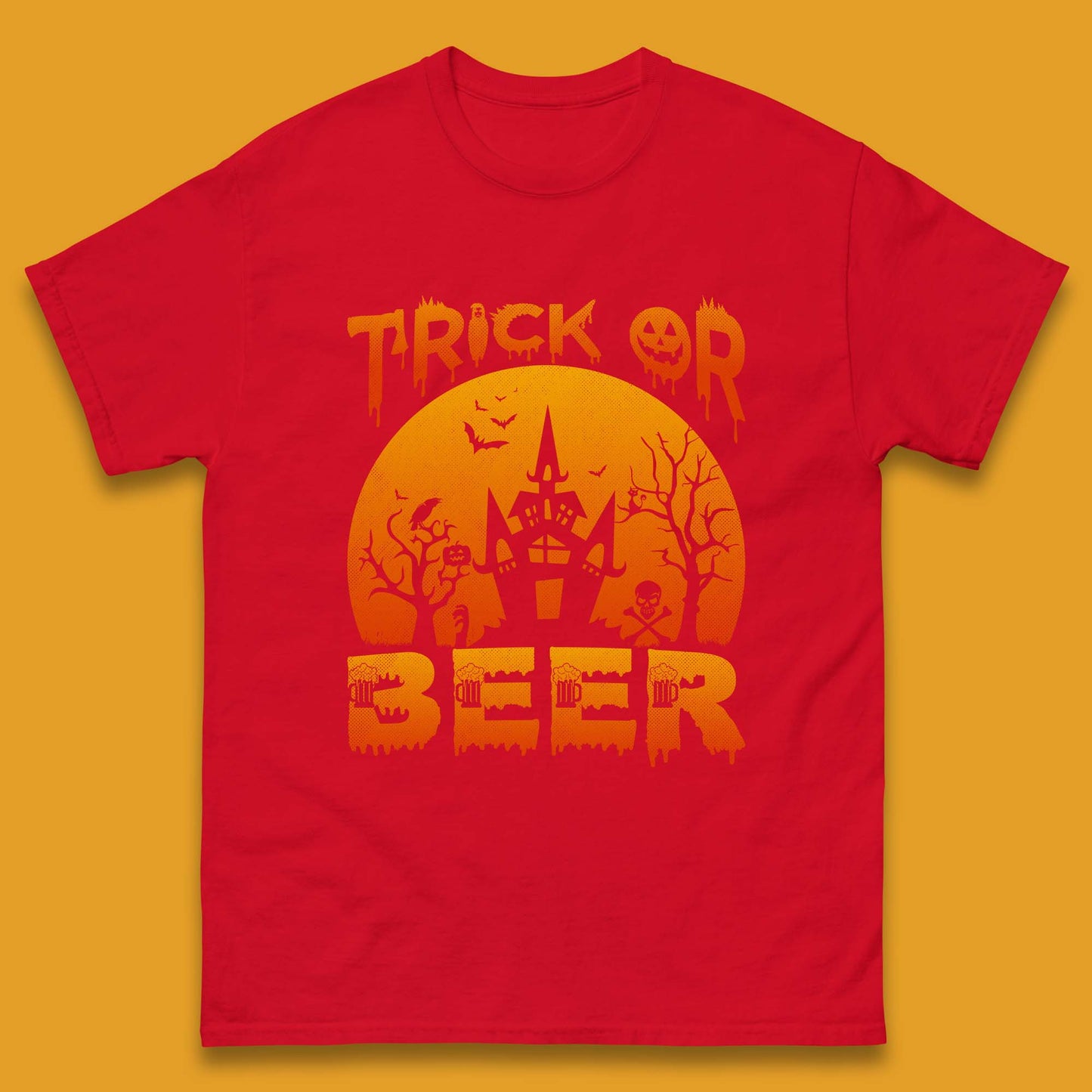 Halloween Slogan T Shirt