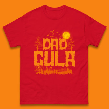 Dadcula Halloween Funny Monster Ghost Spooky Dad Gift Mens Tee Top