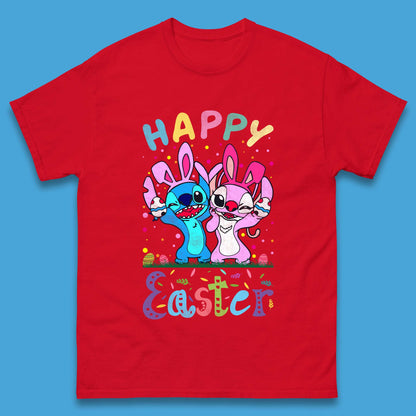 Happy Easter Stitch Mens T-Shirt
