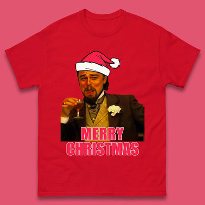 Leonardo DiCaprio Christmas Mens T-Shirt