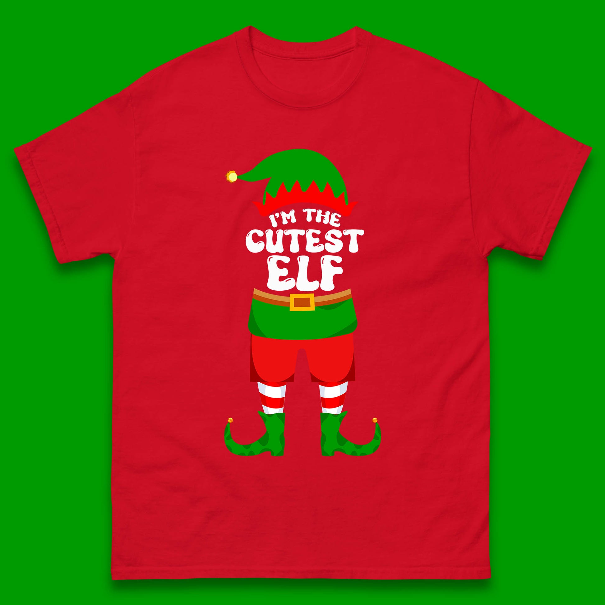 im the cutest elf christmas t shirt