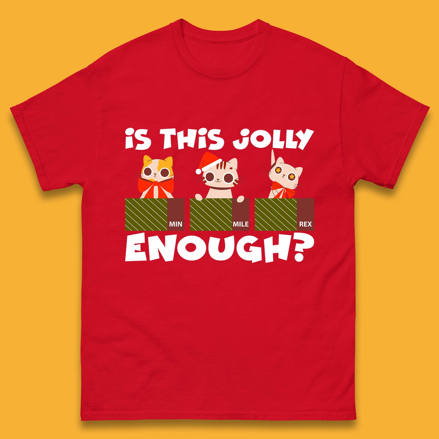 christmas cat t shirt