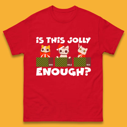 christmas cat t shirt