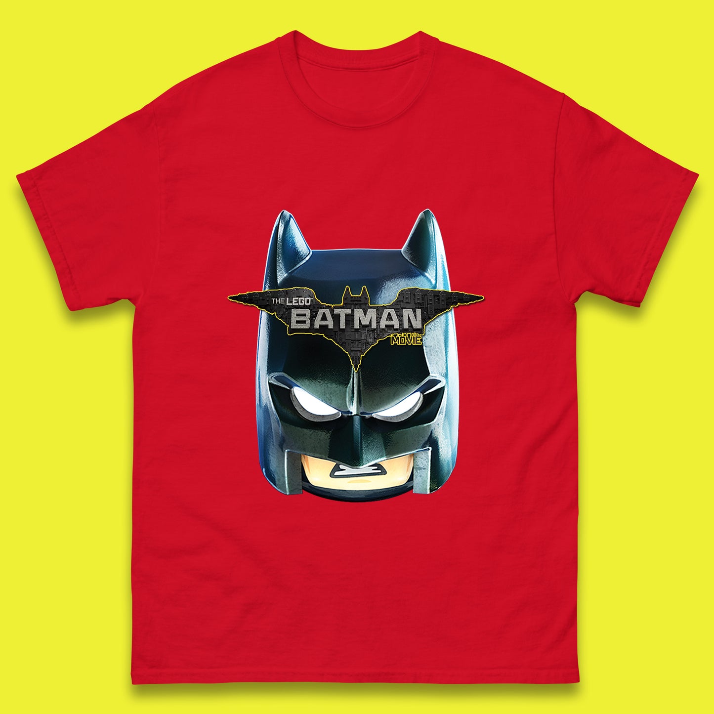 Lego Batman Head Lego Batman 3 Beyond Gotham The Lego Batman Movie DC Comics Mens Tee Top