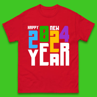 Happy New Year 2024 Mens T-Shirt