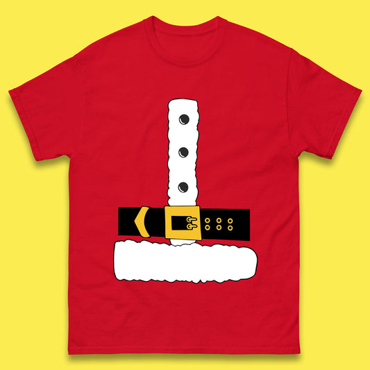 christmas santa claus costume t shirt