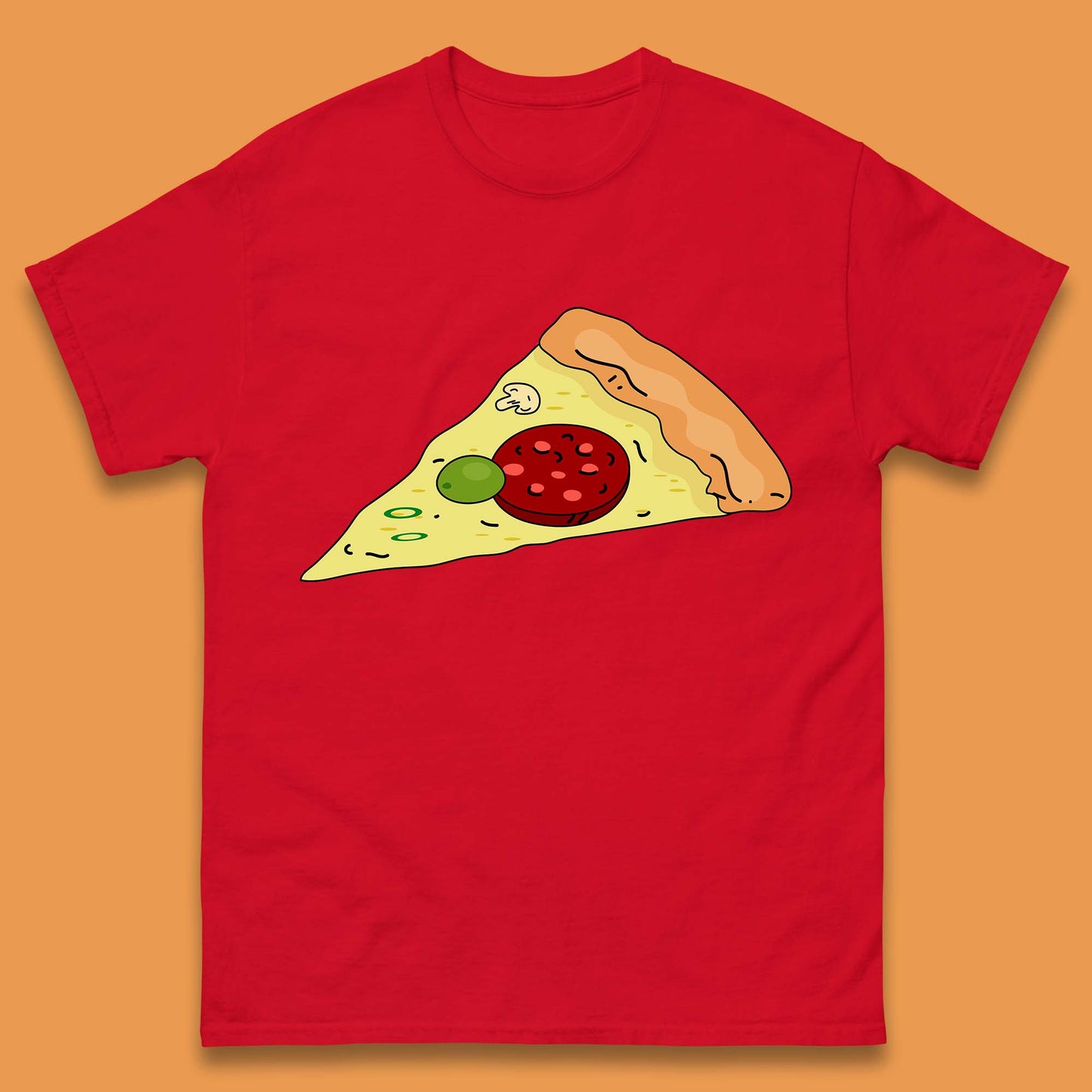 Italian Pizza Slice Pizzaologist Pizza Lover Pizza Holic Pizza Addict Mens Tee Top