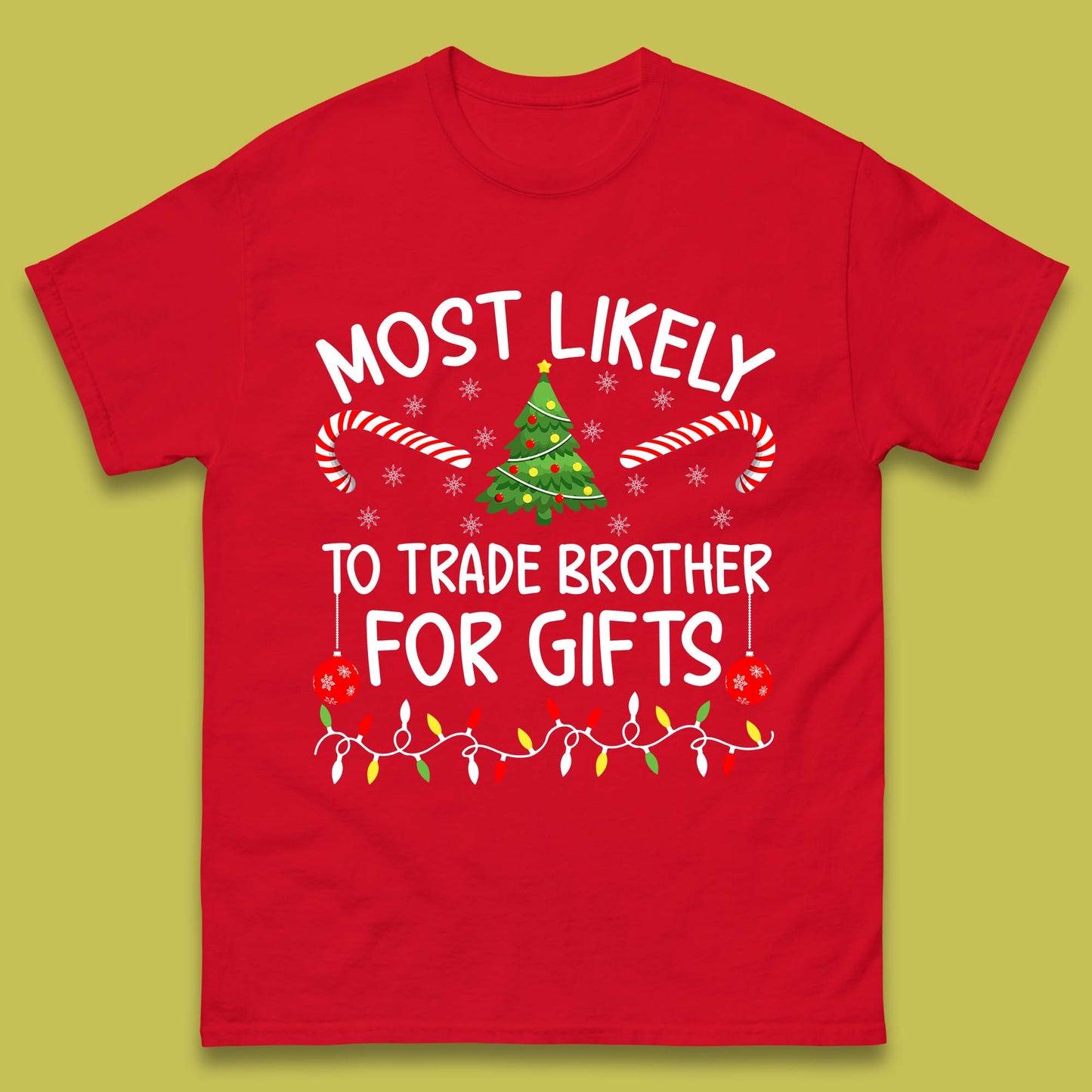 trade brother for christmas gifts t shirt
