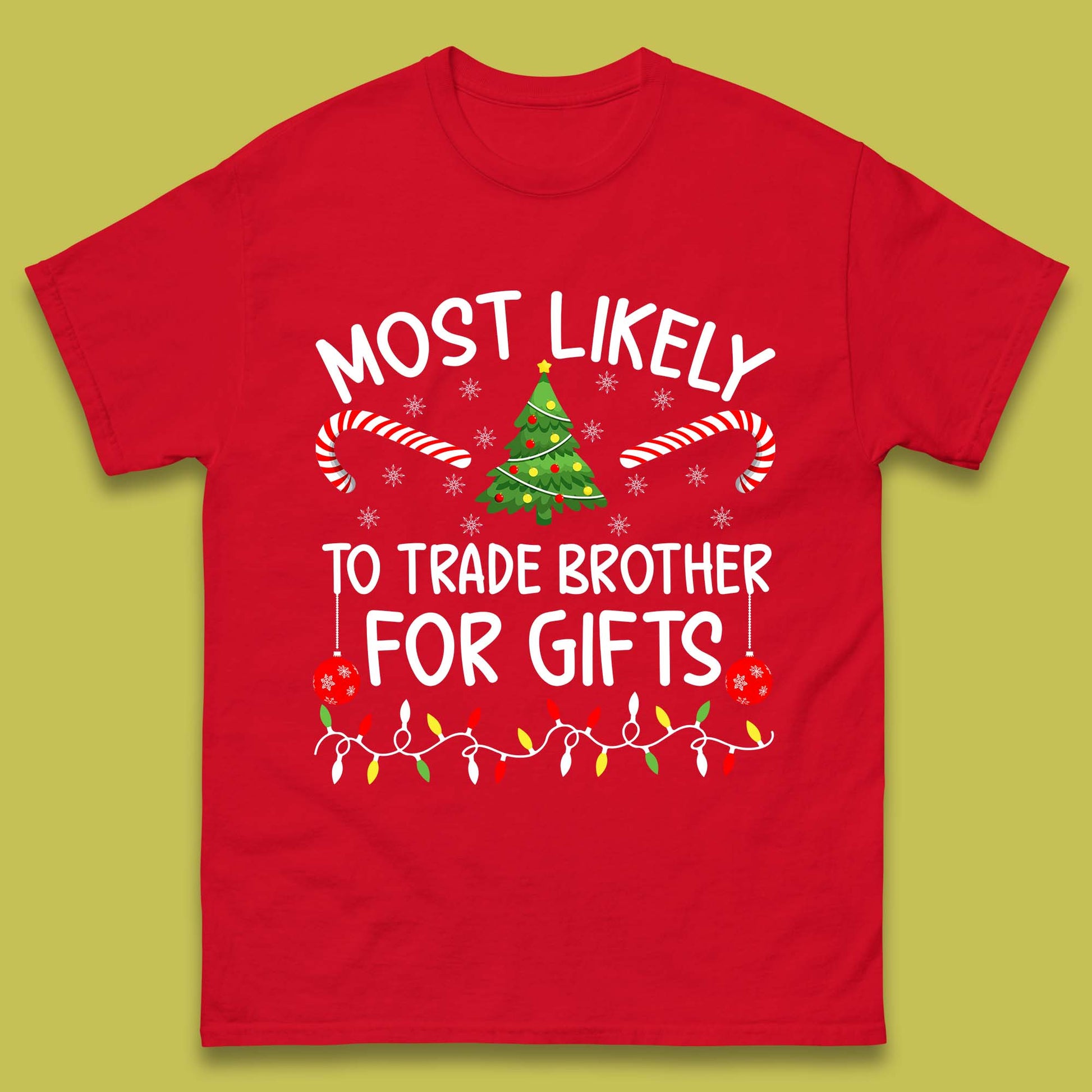 trade brother for christmas gifts t shirt