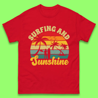 Surfing T Shirts Mens