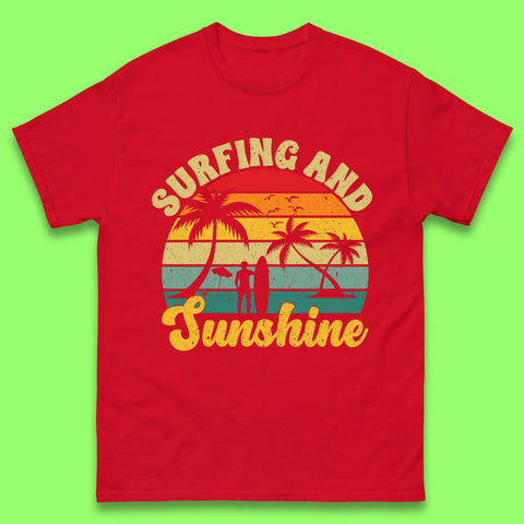 Surfing T Shirts Mens