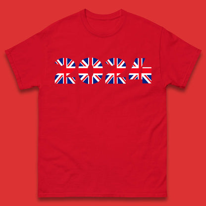 New Year 2024 UK Flag Mens T-Shirt