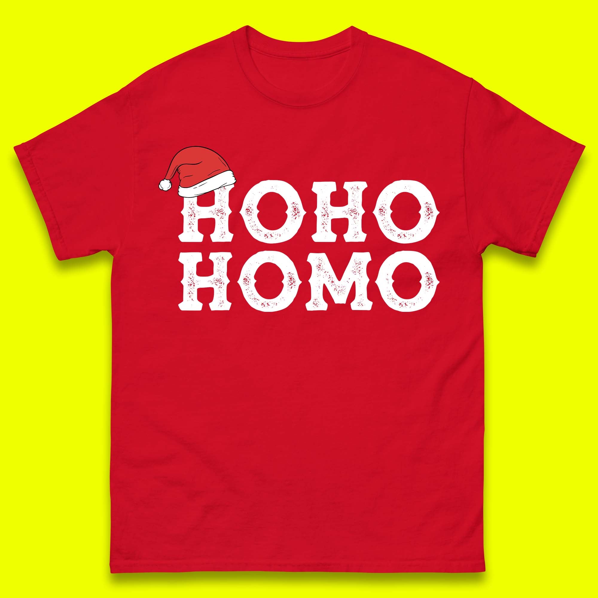 Homosexual LGBTQ Christmas Mens T-Shirt