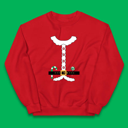 santa claus costume jumper