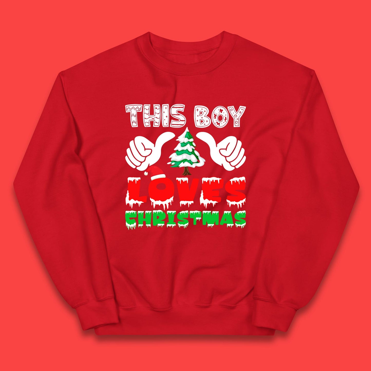 boy christmas jumper