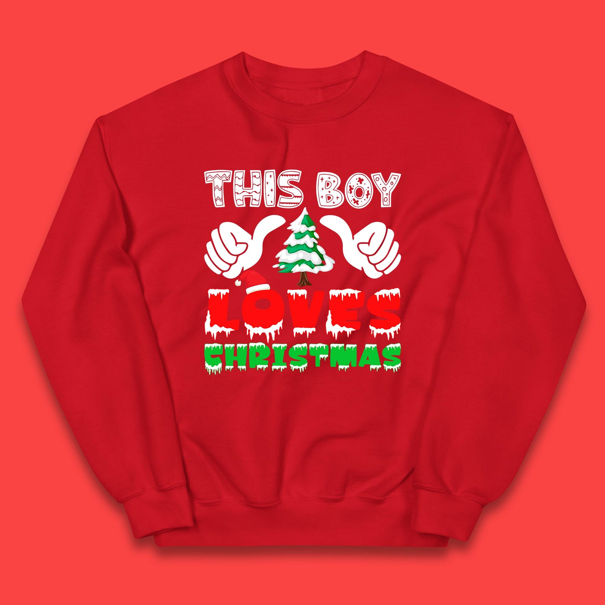 boy christmas jumper
