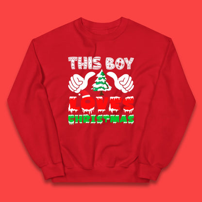boy christmas jumper